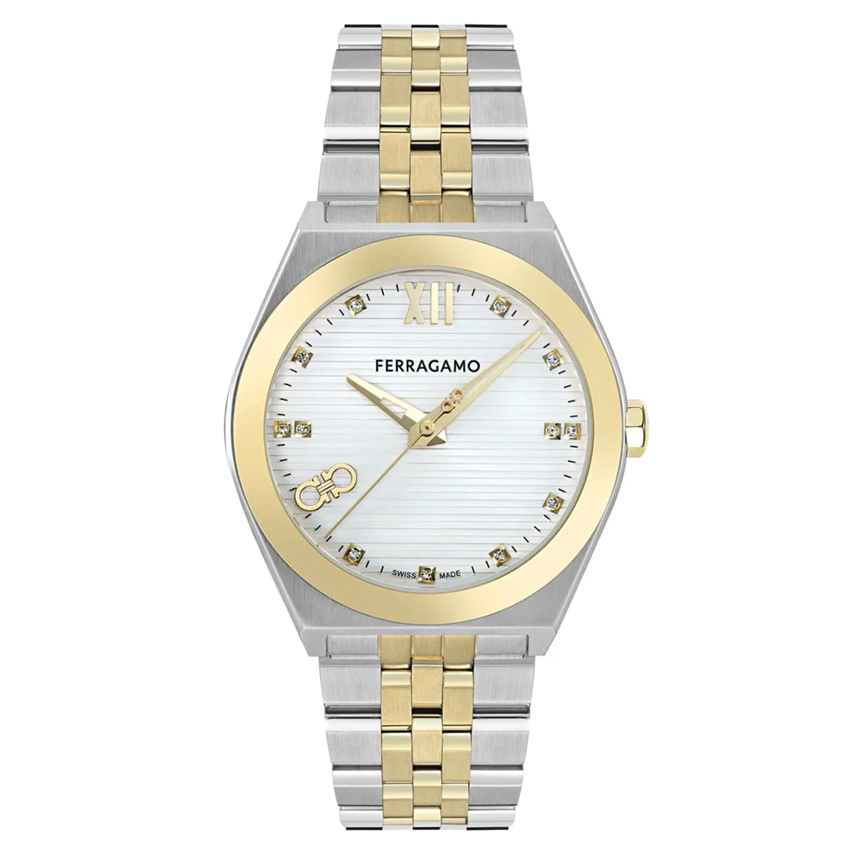 Ferragamo Pırlantalı SFKI01324 40 mm kol saati