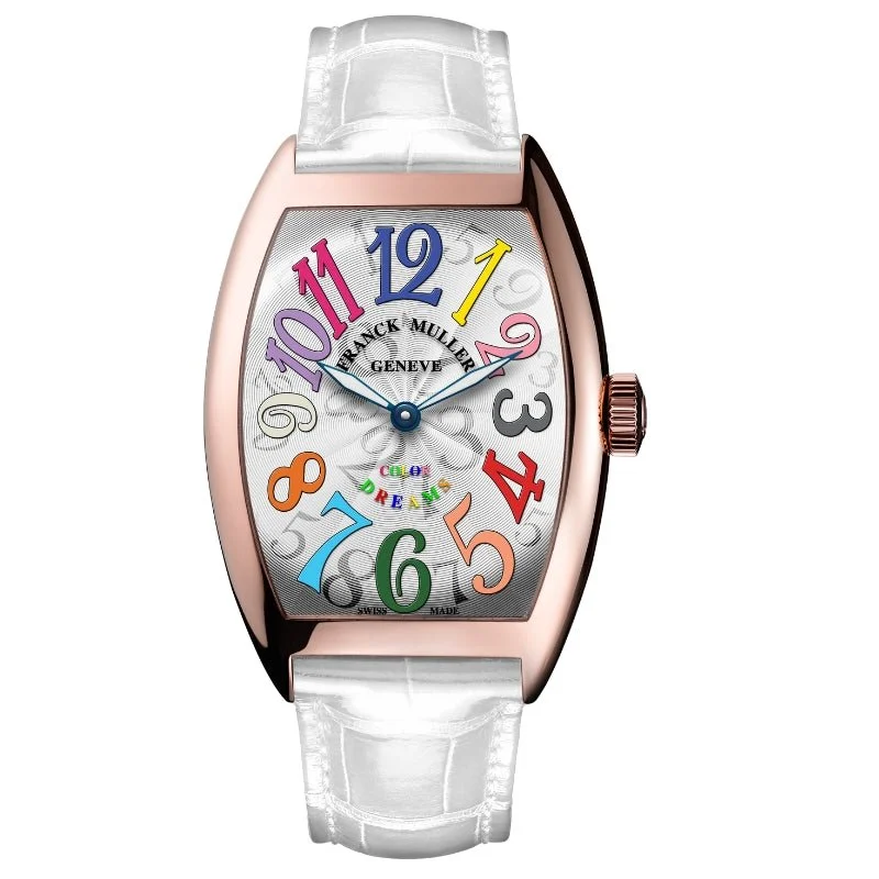 Franck Muller Cintrée Curvex 7502QZCODR5NE 39 mm kol saati