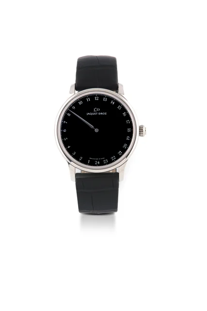 Jaquet Droz Grand Heure Royal Steel J02503.Made kol saati