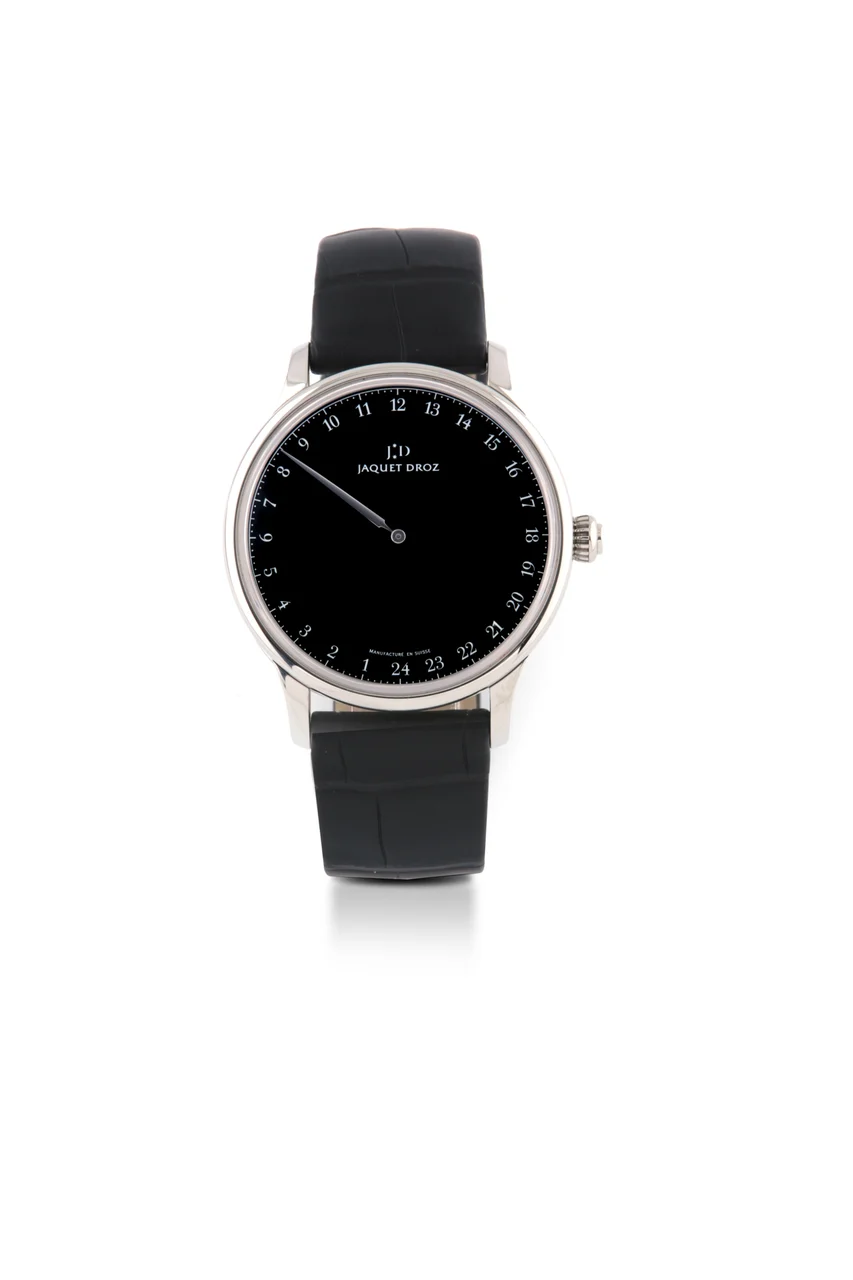 Jaquet Droz Grand Heure Royal Steel J02503.Made kol saati