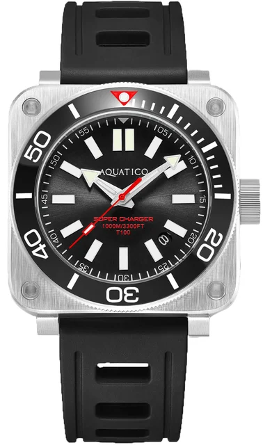 AQUATICO Steel Man AQ031 kol saati