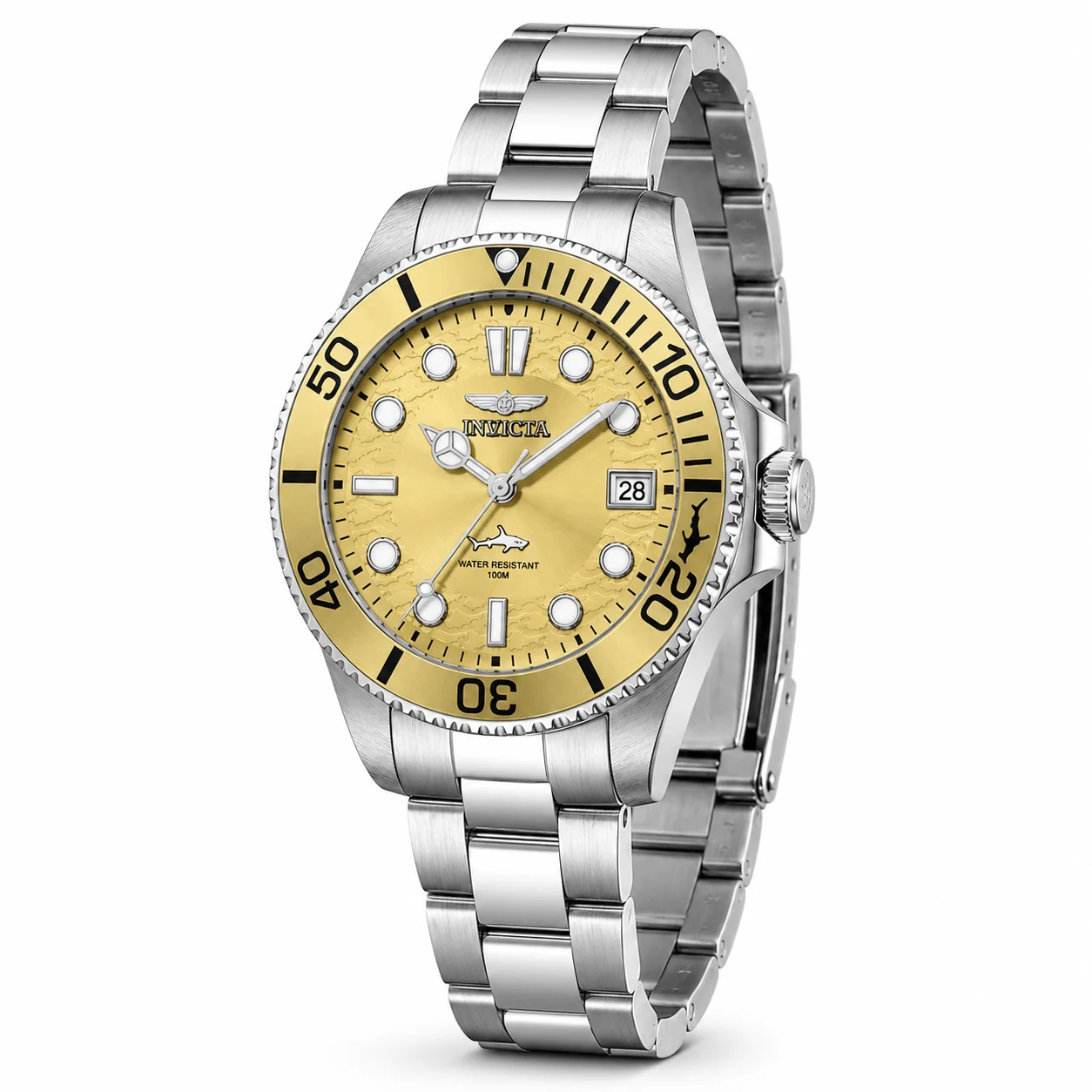 Invicta Pro Diver Watch - 34mm, Steel (50911) 34 mm kol saati