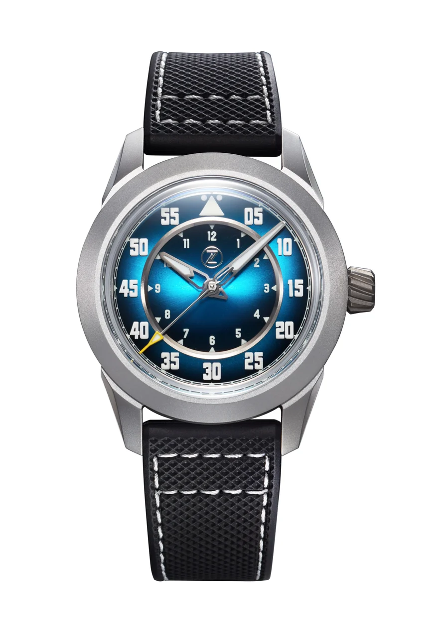 Zelos Eagle 2 Ti 'Teal' 39 mm kol saati