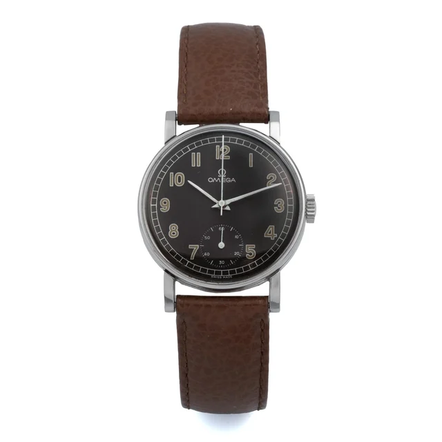 OMEGA Ref. 2242-2, double seconds (subsidiary and central), black dial, calibre 30 T2 SC P