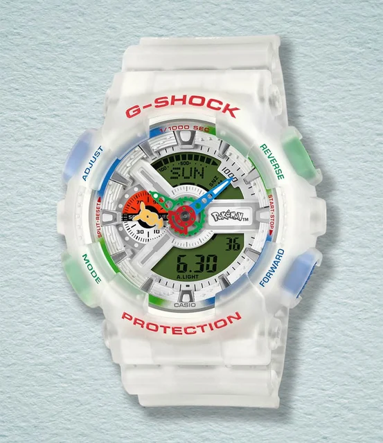 G-SHOCK Pokémon GA-110PKM-7A — 30th Anniversary kol saati
