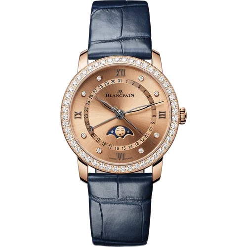 Blancpain Villeret Quantième Phases de Lune 6126 2935 55B kol saati
