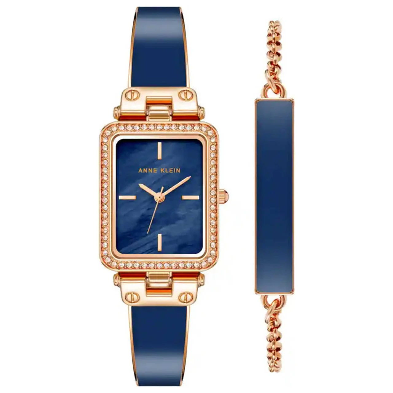Anne Klein Classic Watch AK-3898NVST kol saati