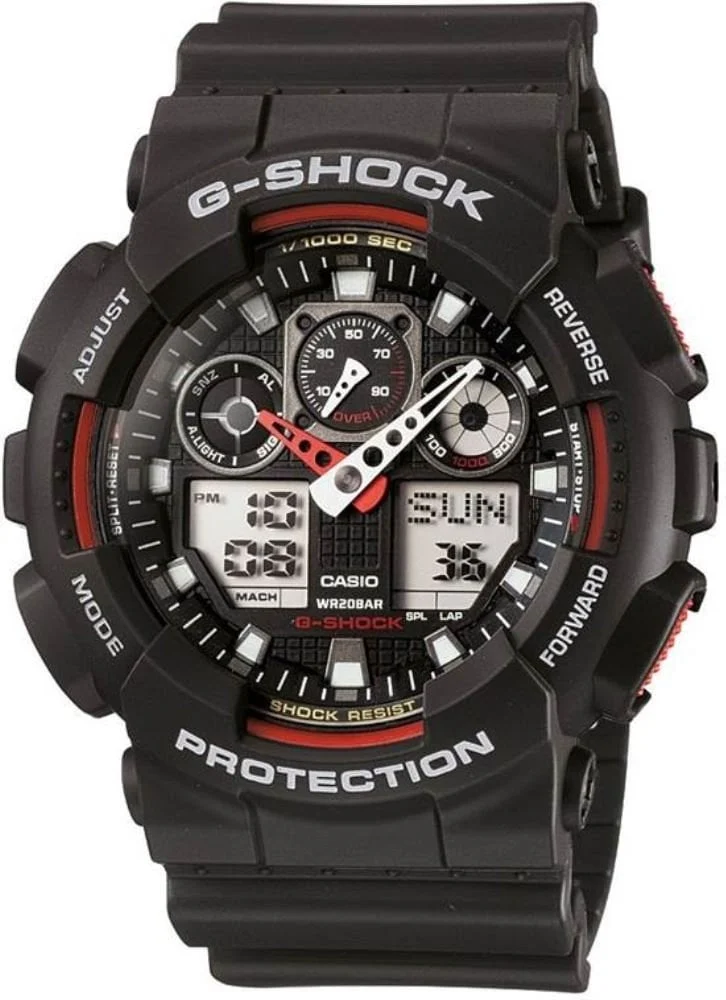 Casio G-shock Iconic GA-100-1A4DR 51.2 mm kol saati