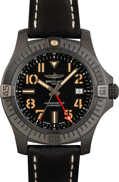Breitling Avenger Black Arabic Dial V32395 kol saati