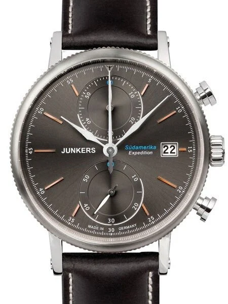 Junkers Expedition South America Quartz Chronograph with 60-Minute Stopwatch #6588-2 kol s