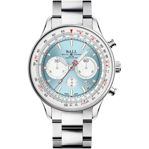 Ball Engineer Master II Normandy 44mm Ice Blue Dial CM3188D-S1CJ-IBE 44 mm kol saati