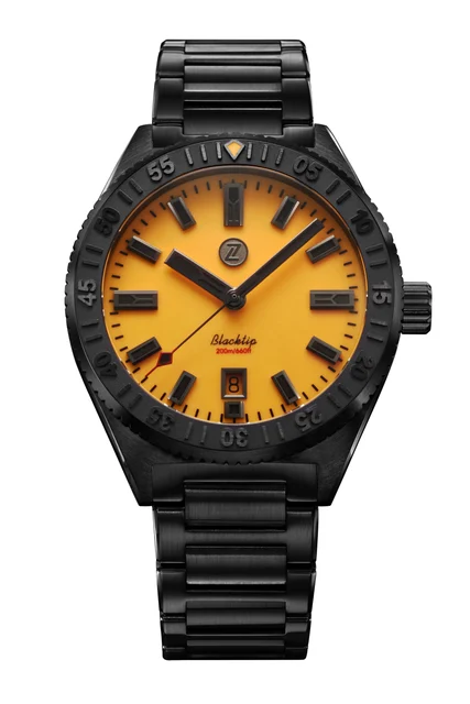 Zelos Blacktip 41mm DLC 'Ember' kol saati