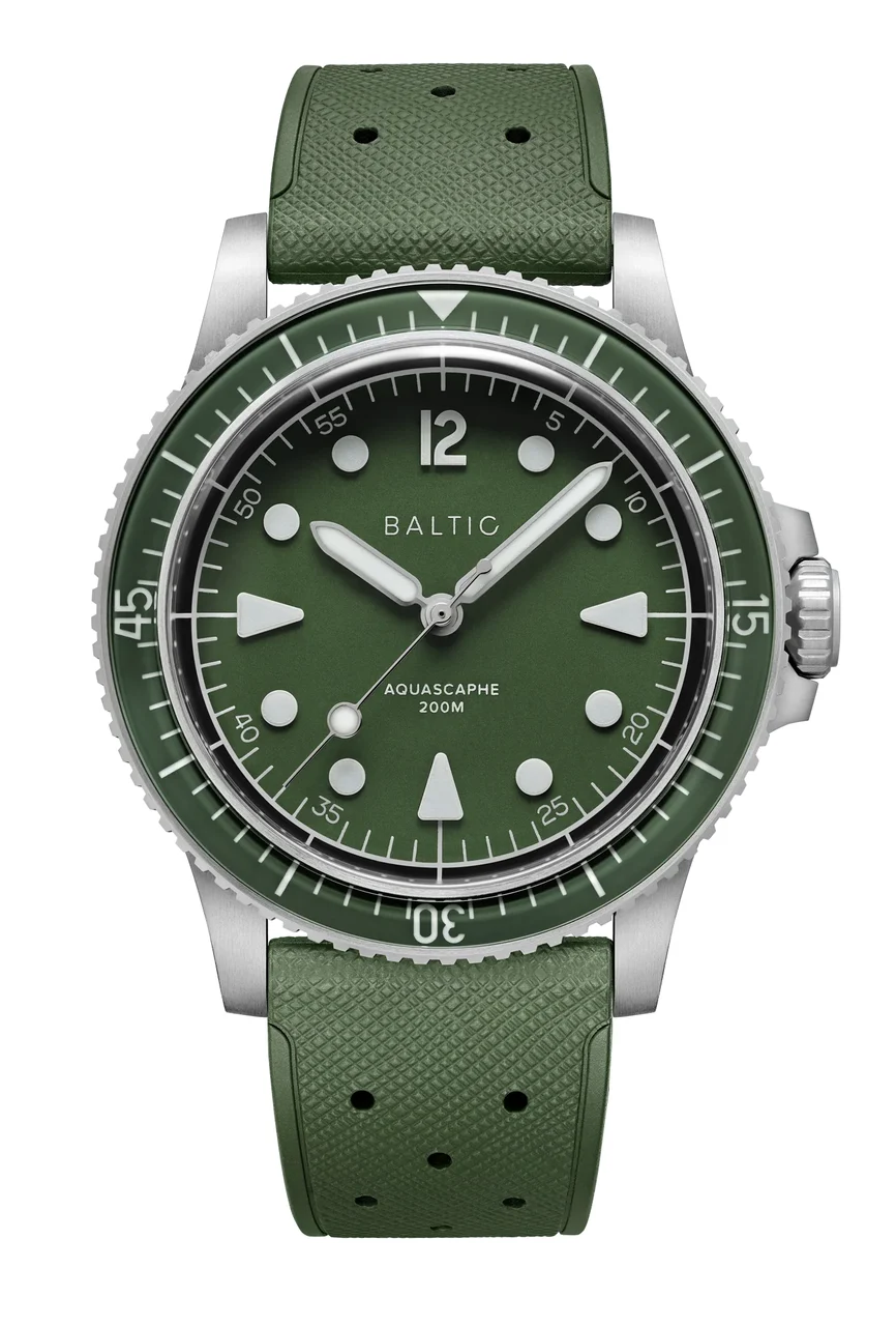 Baltic Aquascaphe BAL_AQMK2395_GRN_SS_RCGRNM_SOL 40 mm kol saati
