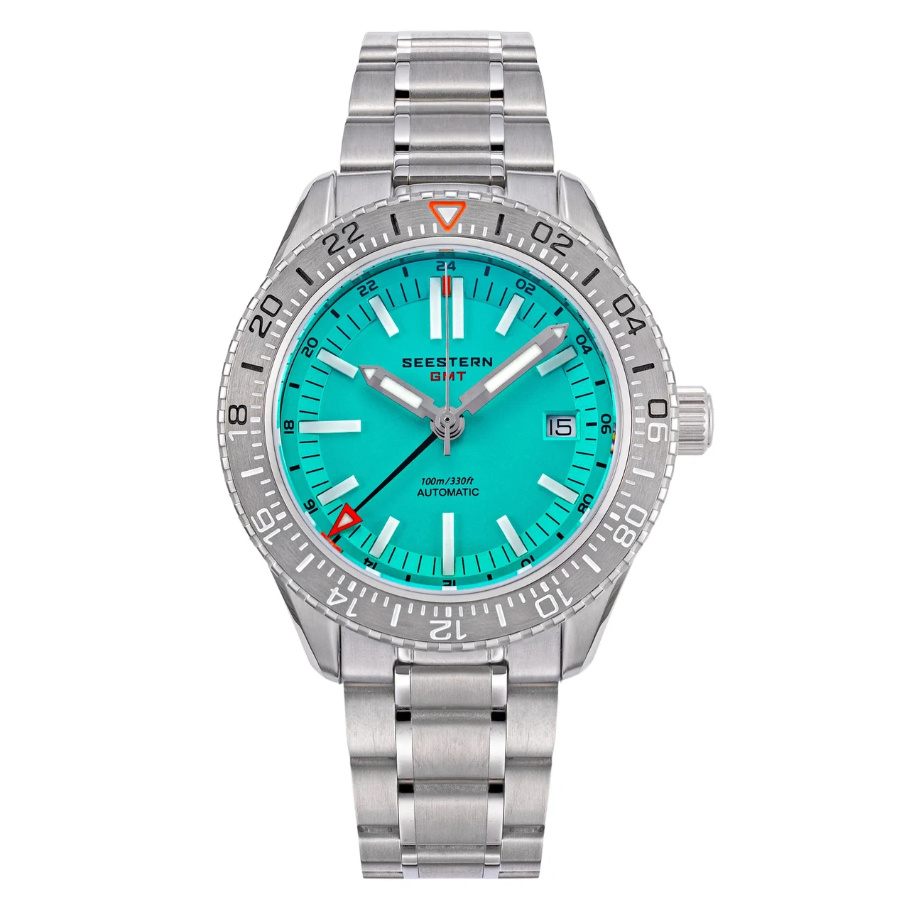Sugess Seestern S474 GMT Light Blue Dial seestern-s474-gmt-light-blue-dial 47 mm kol saati