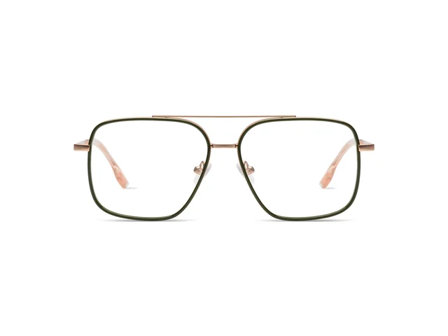 Komono Jett Khaki Rose Gold KOM-O7829 kol saati