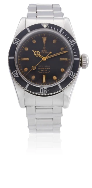 Tudor TUDOR, REF. 7924, SUBMARINER BIG CROWN TROPICAL. A fine and very rare, stainless ste