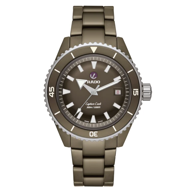 Rado Captain Cook High-Tech Ceramic Diver R32130312 kol saati