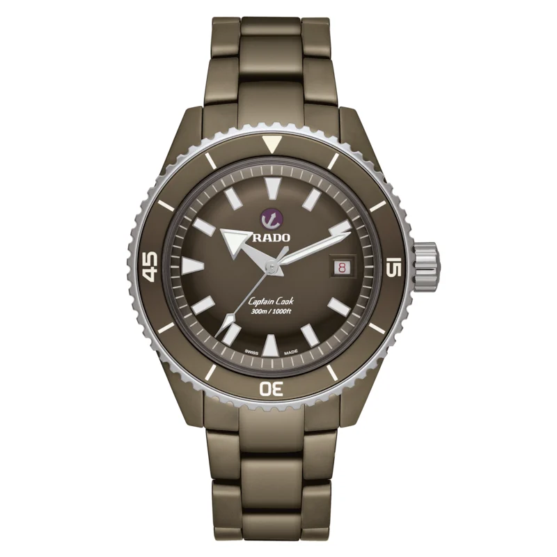 Rado Captain Cook High-Tech Ceramic Diver R32130312 43 mm kol saati