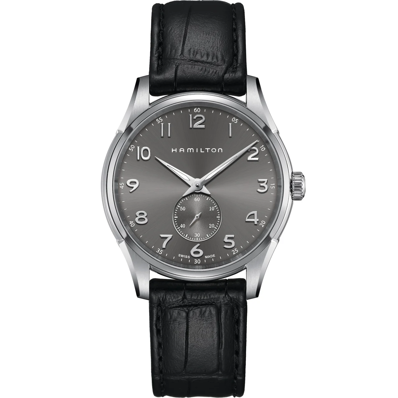 Hamilton Jazzmaster Thinline Small Second Quartz H38411783 40 mm kol saati