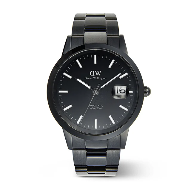 DANIEL WELLINGTON Iconic Link Automatic Black DW00600753 kol saati
