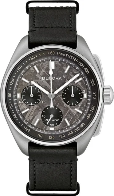 Bulova Archive Series Lunar Pilot Meteorite 96A312 kol saati