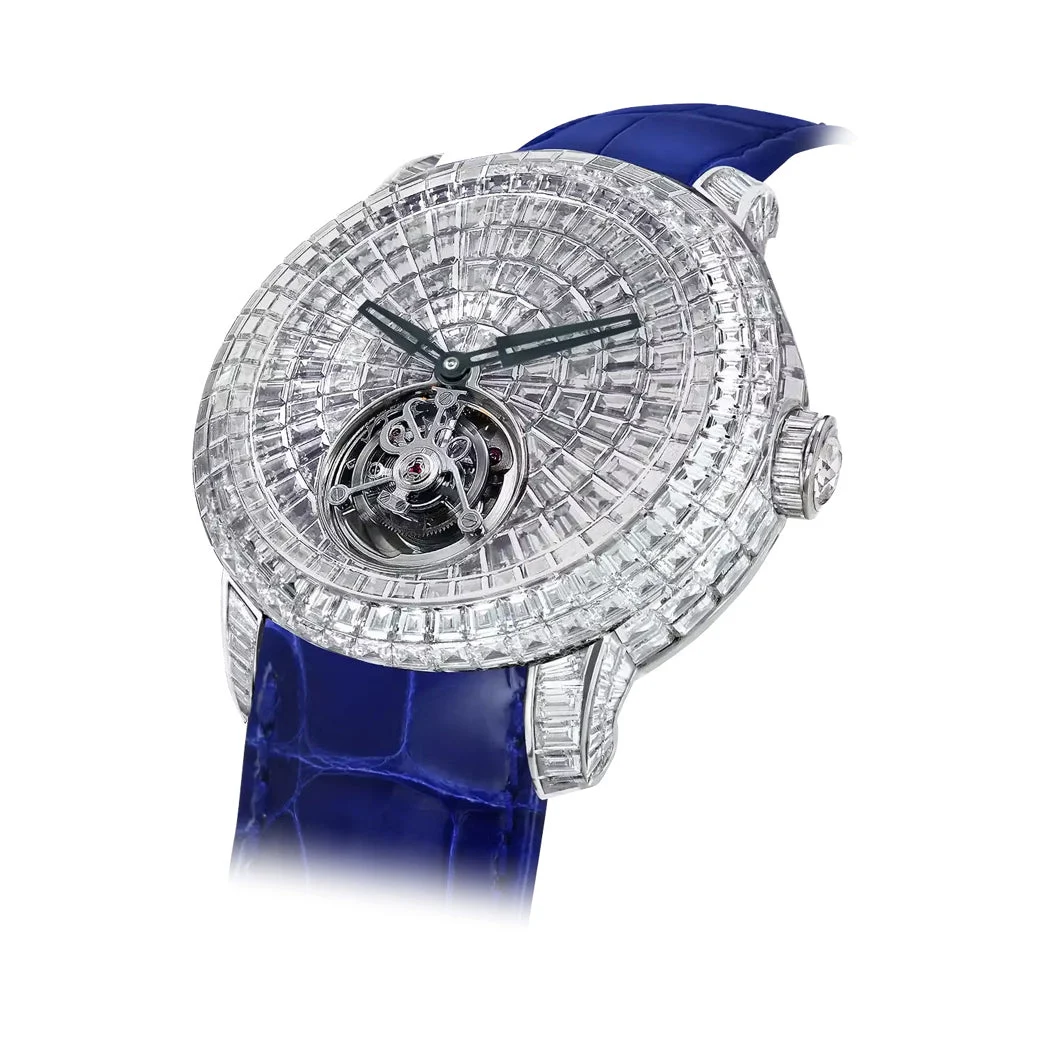 Jacob & Co. Jacob & Co. Caviar Tourbillon Diamonds CV210.30.BD.BD.A kol saati