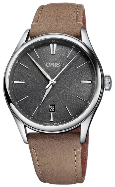 Oris Artelier 733 7721 4053-LS-Beige kol saati