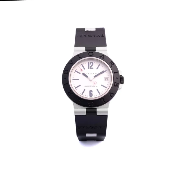 Bulgari BULGARI, REF. AL38A, DIAGONO ALUMINUM kol saati