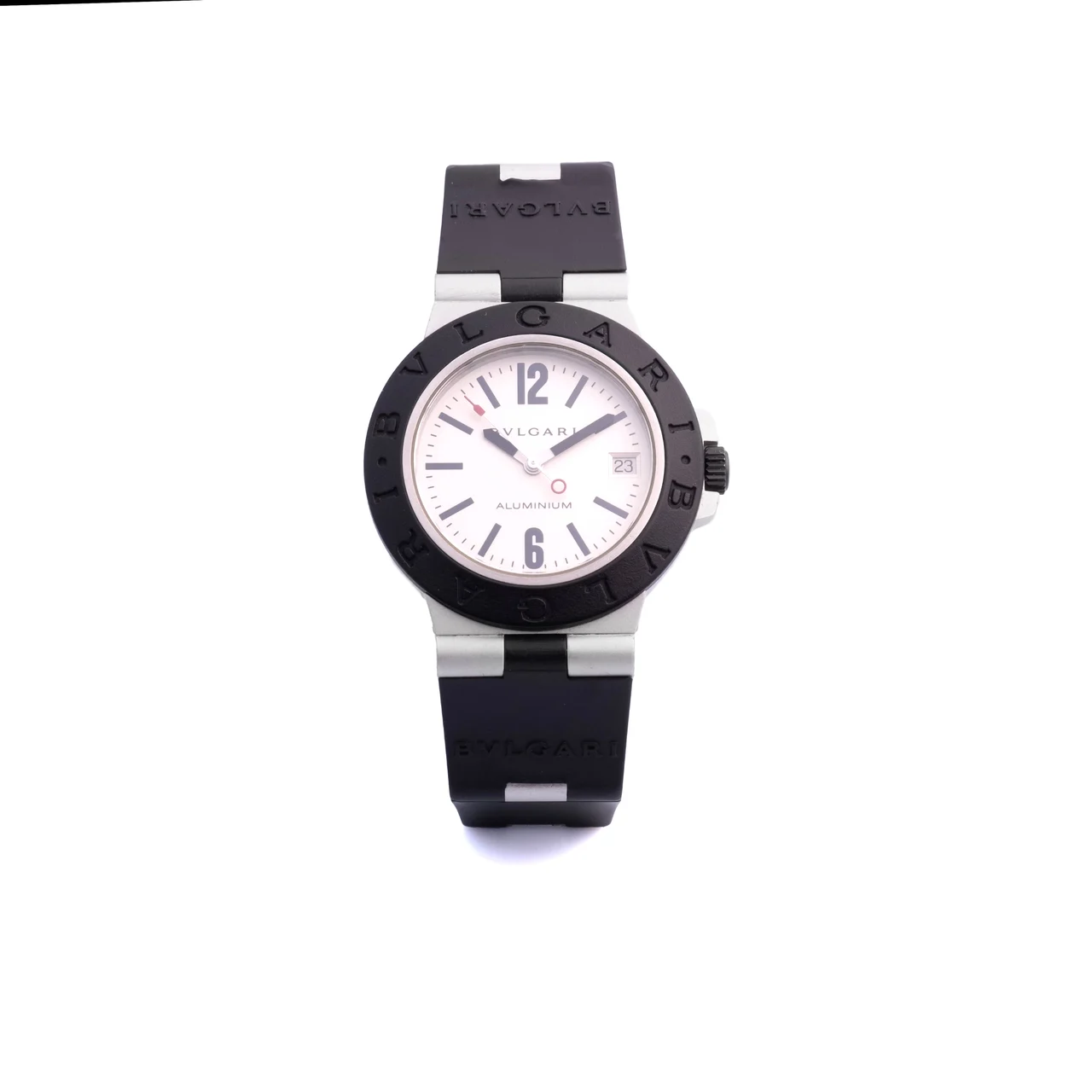 Bulgari BULGARI, REF. AL38A, DIAGONO ALUMINUM kol saati