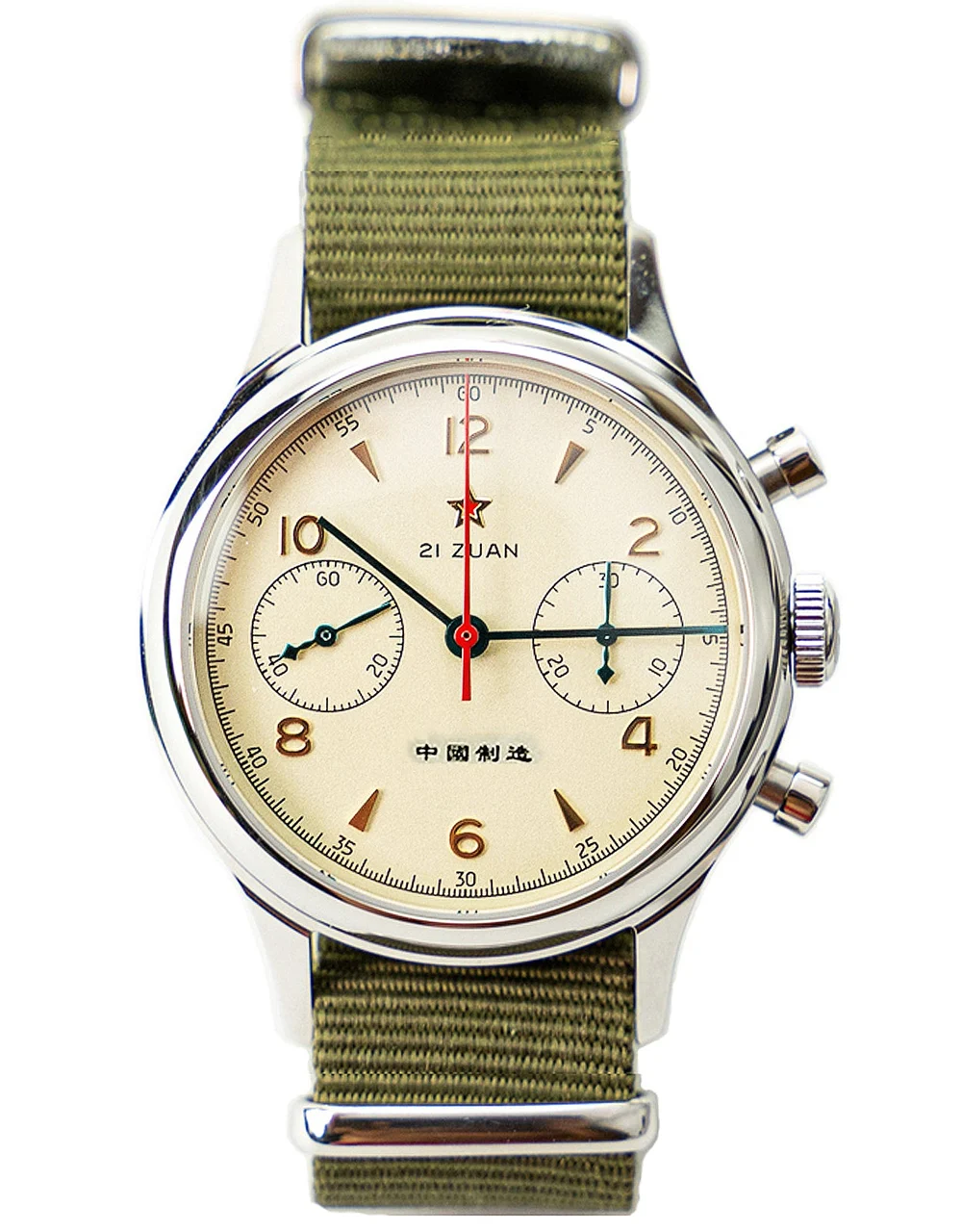 Sugess Chrono Heritage C1963BN-K 38 mm kol saati