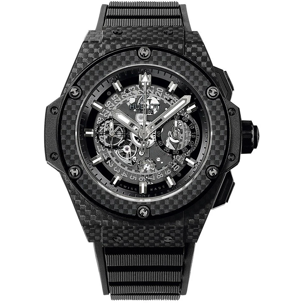 Hublot All Carbon 701.qx.0140.rx All Carbon 48 mm kol saati