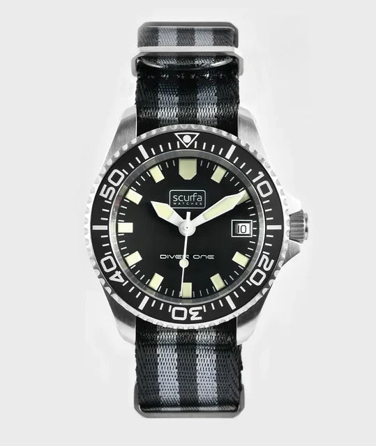 Scurfawatches Black Ss Ltd Edition M.S.25 BLACK SS LTD EDITION kol saati