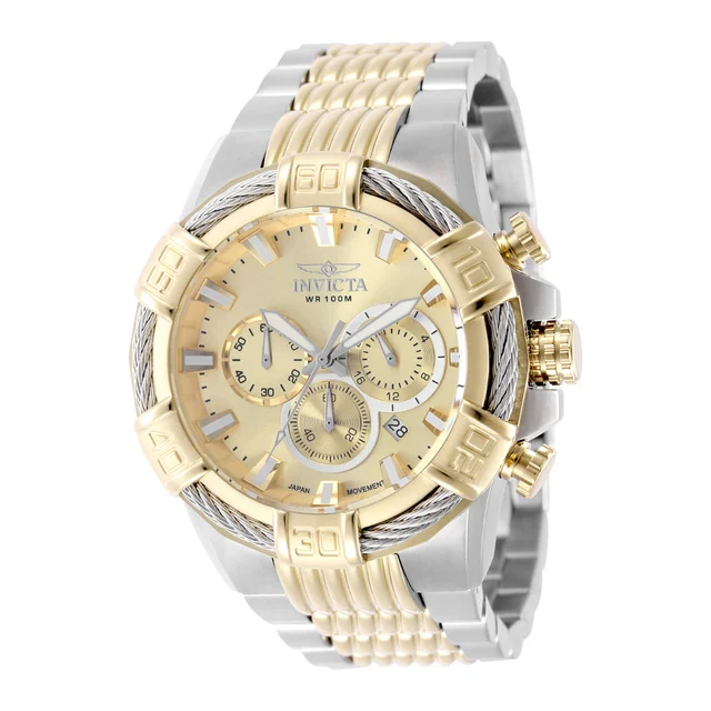 Invicta Bolt Watch - 51mm, Gold, Steel (ZG-49902) kol saati