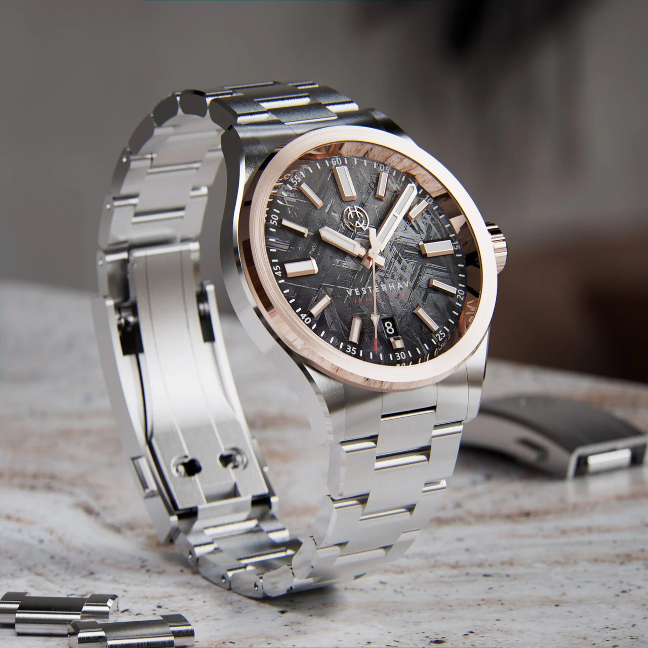 Henry Archer Vesterhav HAC-VES-KOS-3LI 40 mm kol saati
