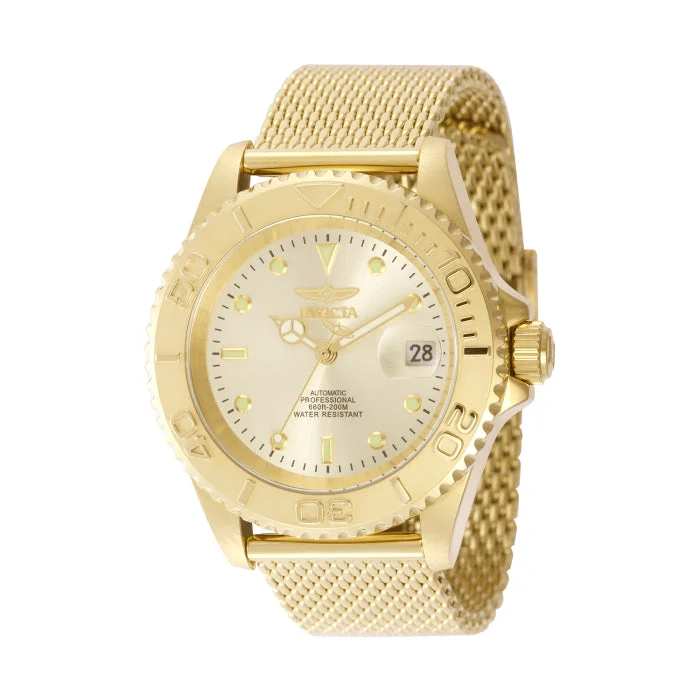 Invicta Pro Diver Automatic Watch - 40mm, Gold (50216) 40 mm kol saati