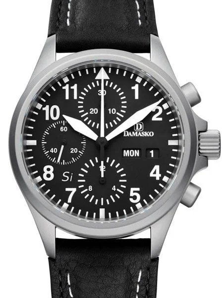 Damasko Swiss Valjoux 7750 Chronograph with a 60-Minute Stopwatch and 12-Hour Totalizer #D