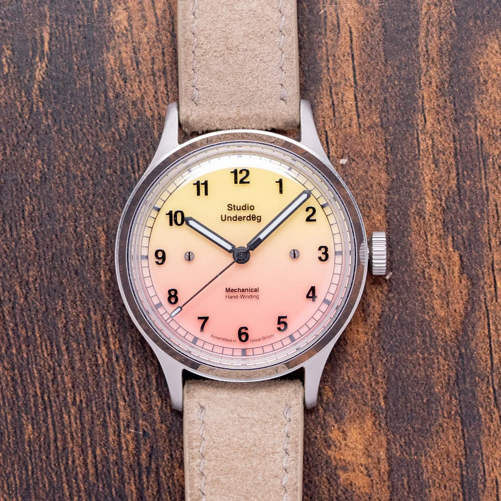 Studio Underd0g Series Pink Lem0nade 37 mm kol saati