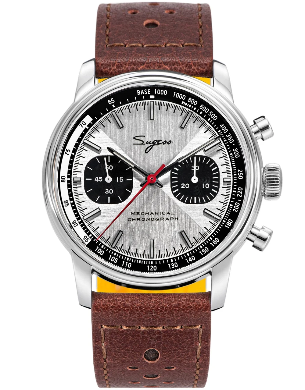 Sugess Chrono Heritage S438-2.01.Y 41 mm kol saati