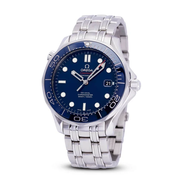 OMEGA OMEGA, REF. 212.30.41.20.03.001, SEAMASTER, DIVER 300M CO‑AXIAL CHRONOMETER, STAINLE