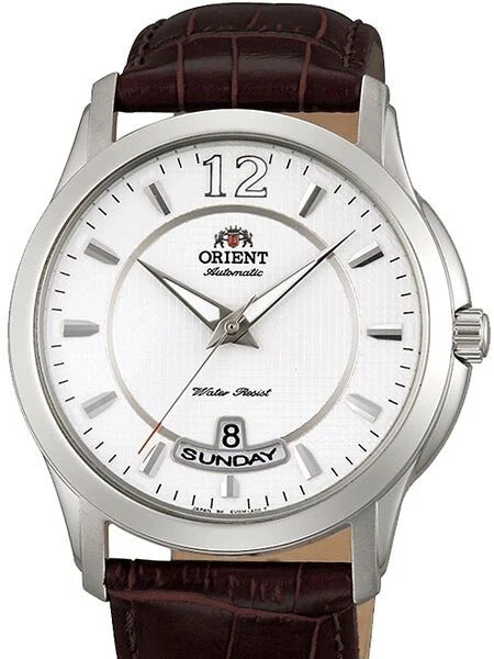 Orient Lexington Day and Date Automatic Watch with White Dial #EV0M003W kol saati