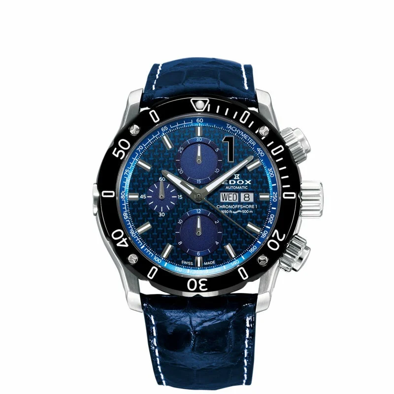 EDOX 01122-3-BUIN1-L 45 mm kol saati