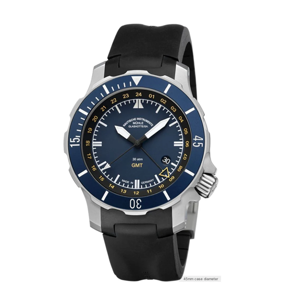 Muhle Glashutte MUHLE-M1-28-62-KB-BLK 45 mm kol saati