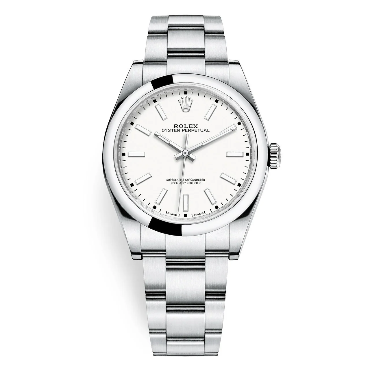Rolex Oyster Perpetual m114300-0004 39 mm kol saati
