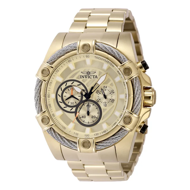Invicta Bolt Ace Watch - 52mm. Gold (48866) kol saati