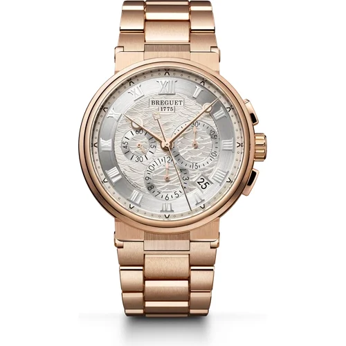 Breguet Marine Chronographe 5527 5527BR/12/RW0 42.3 mm kol saati
