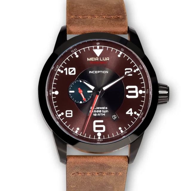 MEIA LUA Watches Moonmetal-drk-dbrn kol saati