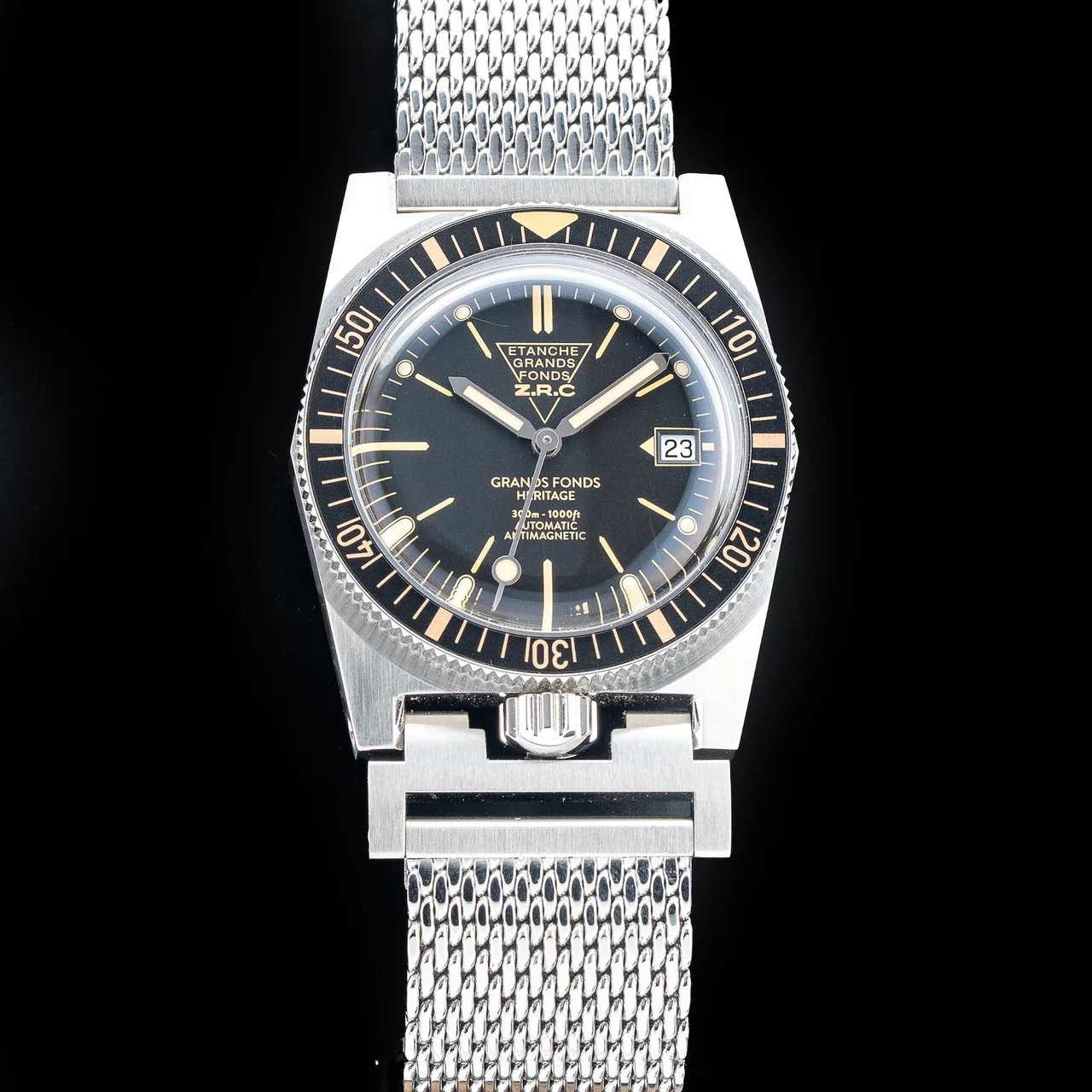 ZRC Heritage Vintage Model 210009N35161 39 mm kol saati