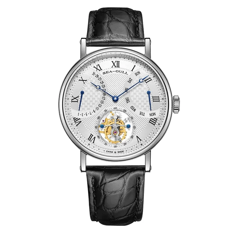 Sea-Gull Heritage Series H081811882111 41 mm kol saati
