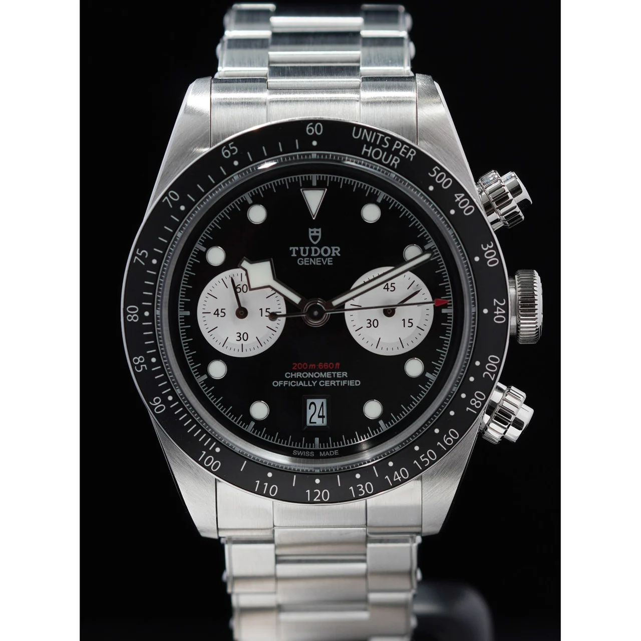 Tudor Black Bay Chrono 210009N29812 41 mm kol saati