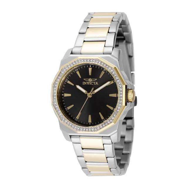 Invicta Speedway Glissade Watch - 34mm, Gold, Steel (49112) kol saati